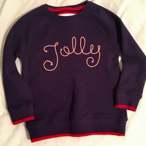 Mini Boden Girls Sweatshirt Size 6-7Y